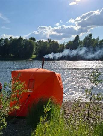 КПД походной бани