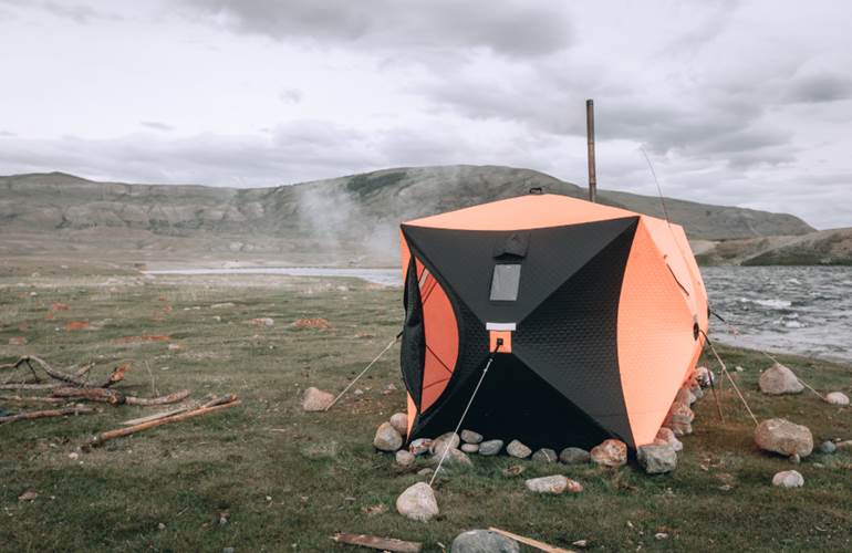 Мобильная баня на природе: это реально с EX-PRO